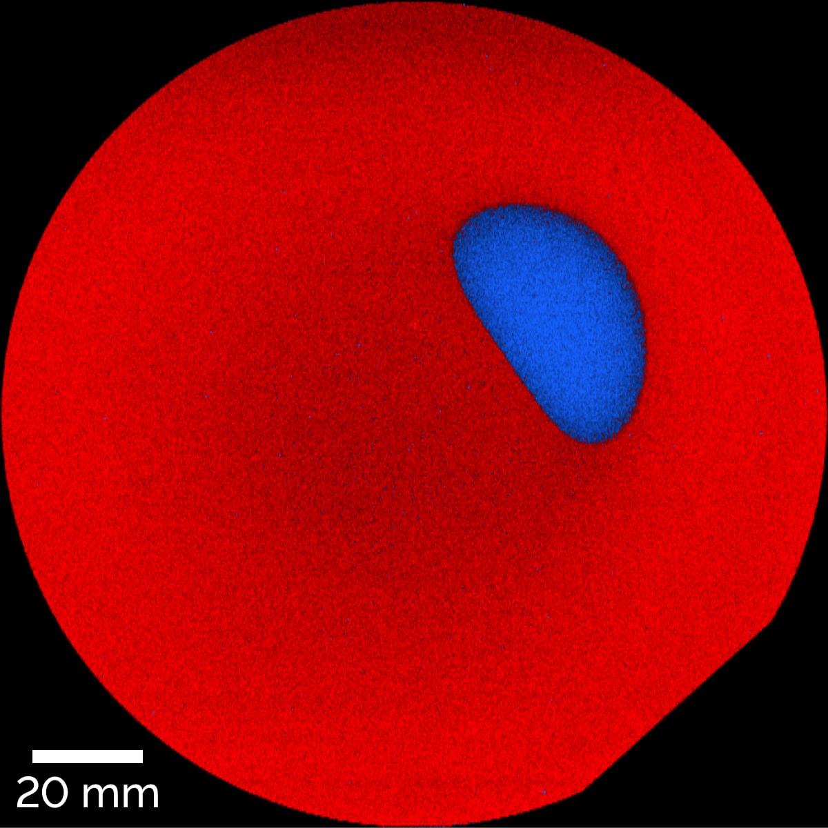Imagen Raman confocal de una oblea de SiC de 150 mm