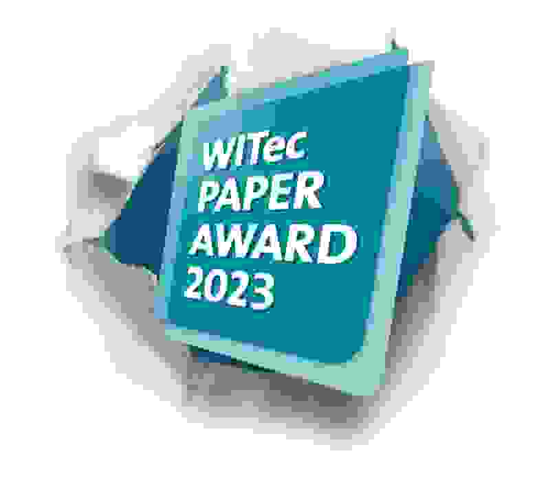 WITec PaperAward 2023 logo
