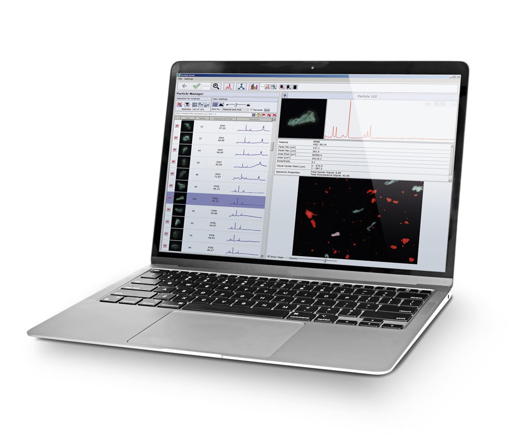 ParticleScout – Particle analysis and identification by WITec